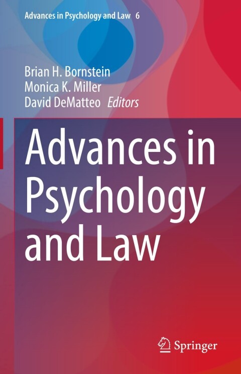 Cover image for book Advances in Psychology and Law