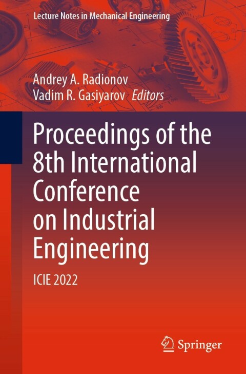 Cover image for book Proceedings of the 8th International Conference on Industrial Engineering