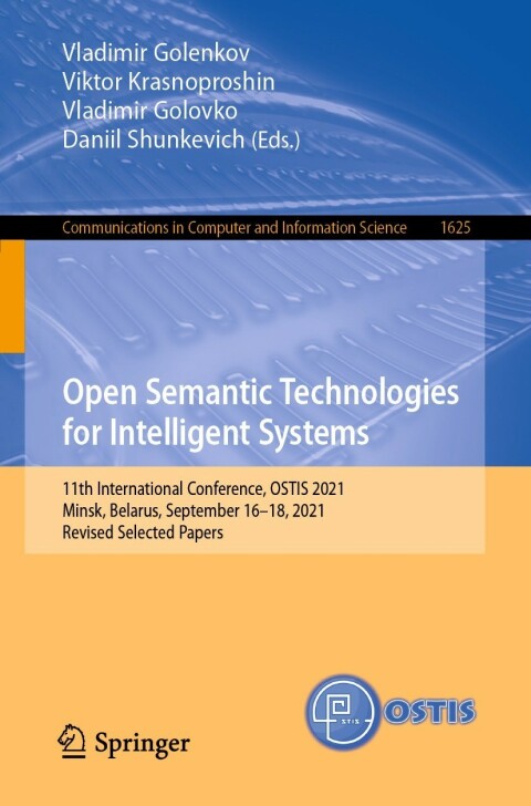 Cover image for book Open Semantic Technologies for Intelligent Systems