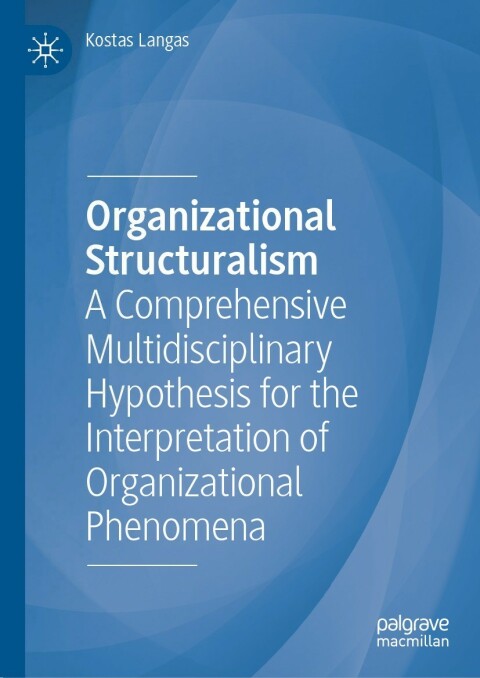Cover image for book Organizational Structuralism