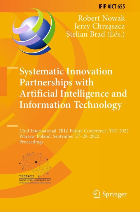 Cover image for book Systematic Innovation Partnerships with Artificial Intelligence and Information Technology
