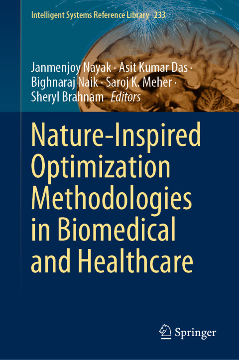 Cover image for book Nature-Inspired Optimization Methodologies in Biomedical and Healthcare