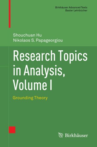 Research Topics in Analysis, Volume I