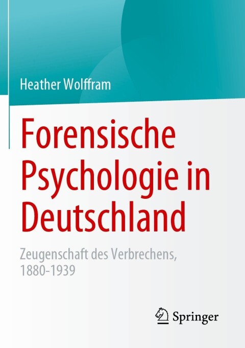 Cover image for book Forensische Psychologie in Deutschland