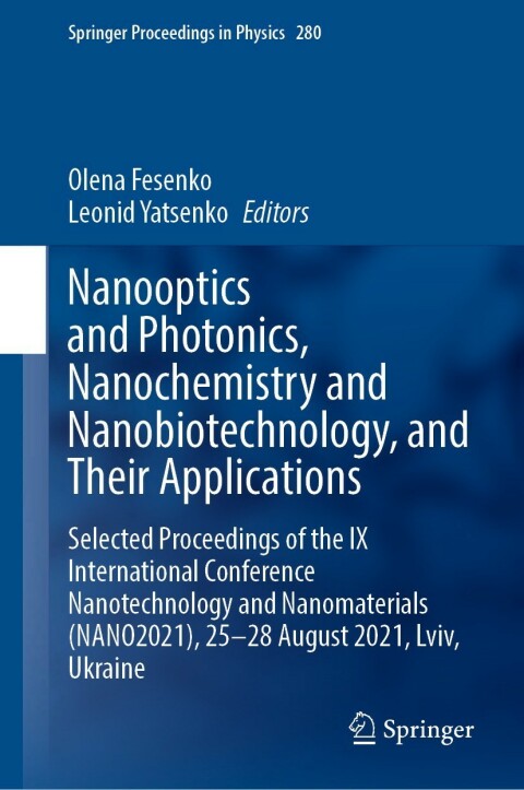 Cover image for book Nanooptics and Photonics, Nanochemistry and Nanobiotechnology, and Their Applications