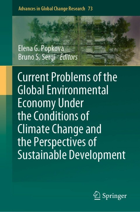 Cover image for book Current Problems of the Global Environmental Economy Under the Conditions of Climate Change and the Perspectives of Sustainable Development