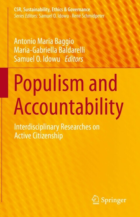 Cover image for book Populism and Accountability