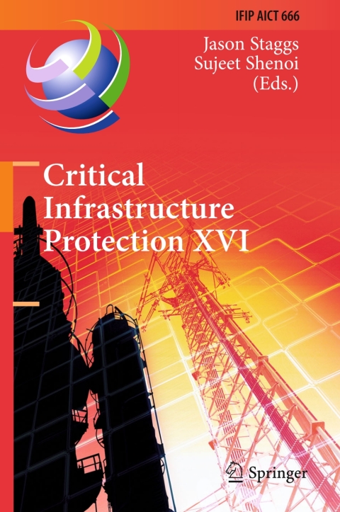 Cover image for book Critical Infrastructure Protection XVI
