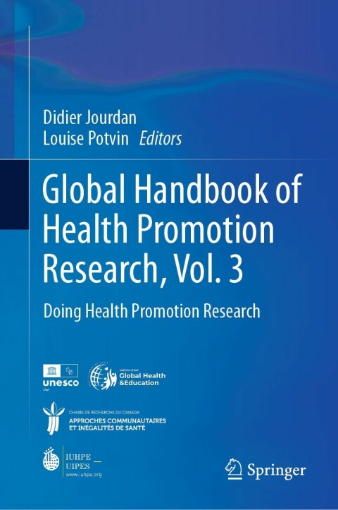 Cover image for book Global Handbook of Health Promotion Research, Vol. 3