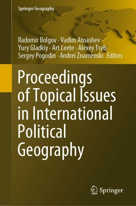 Cover image for book Proceedings of Topical Issues in International Political Geography