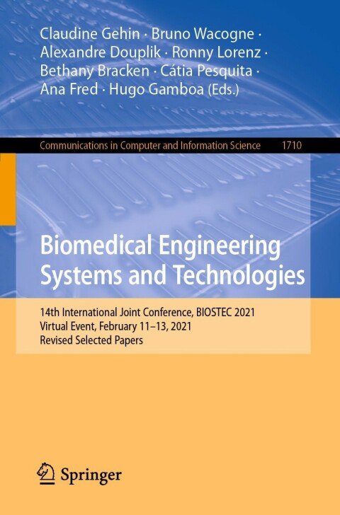 Cover image for book Biomedical Engineering Systems and Technologies