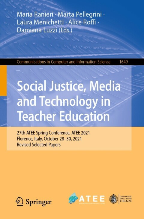 Cover image for book Social Justice, Media and Technology in Teacher Education