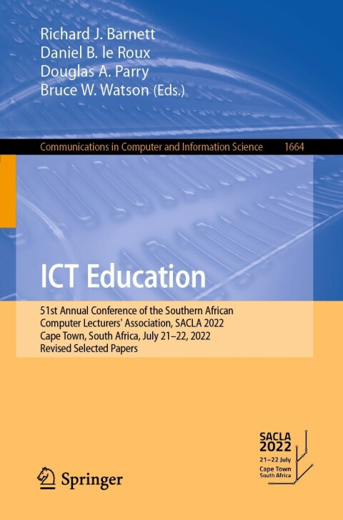 Cover image for book ICT Education