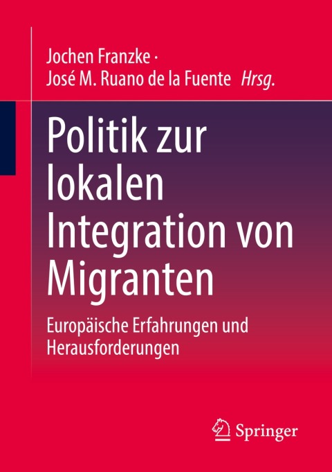 Cover image for book Politik zur lokalen Integration von Migranten