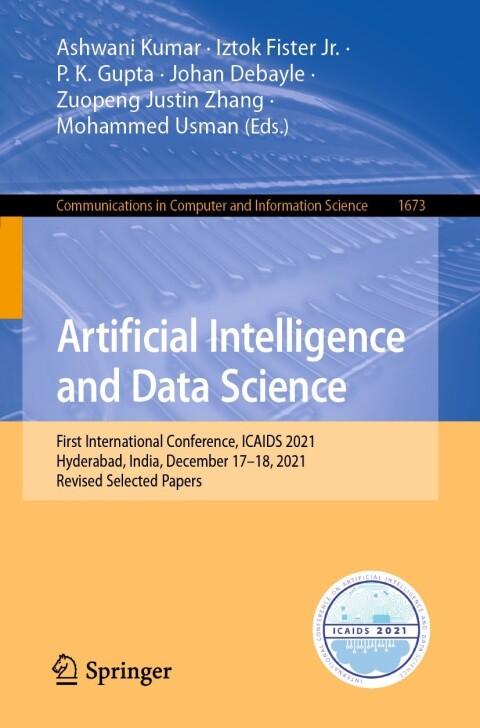 Cover image for book Artificial Intelligence and Data Science