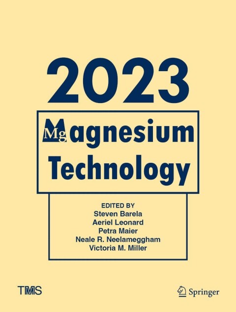 Cover image for book Magnesium Technology 2023
