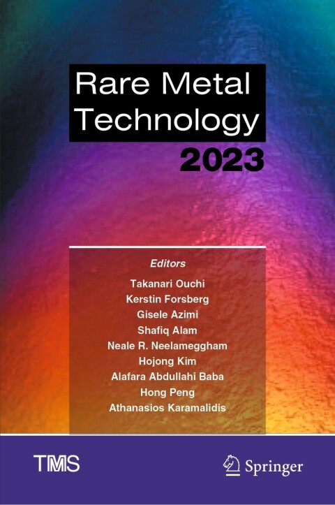 Cover image for book Rare Metal Technology 2023