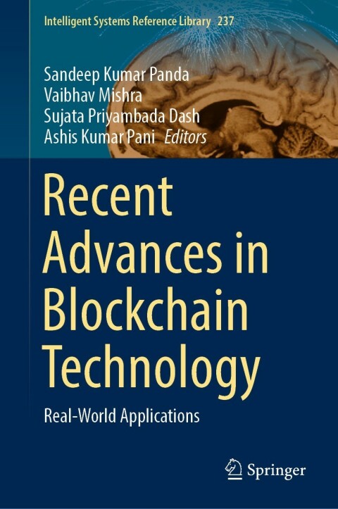 Cover image for book Recent Advances in Blockchain Technology