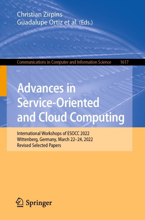 Cover image for book Advances in Service-Oriented and Cloud Computing