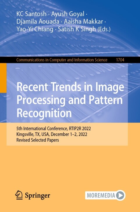 Cover image for book Recent Trends in Image Processing and Pattern Recognition