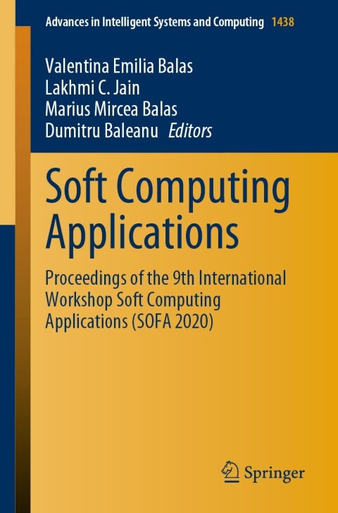 Cover image for book Soft Computing Applications