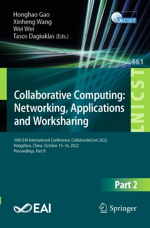 Cover image for book Collaborative Computing: Networking, Applications and Worksharing