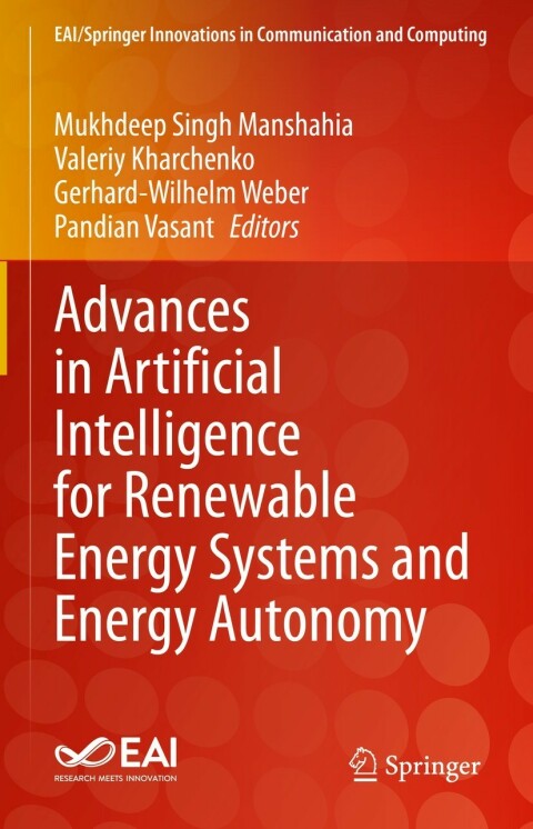 Cover image for book Advances in Artificial Intelligence for Renewable Energy Systems and Energy Autonomy