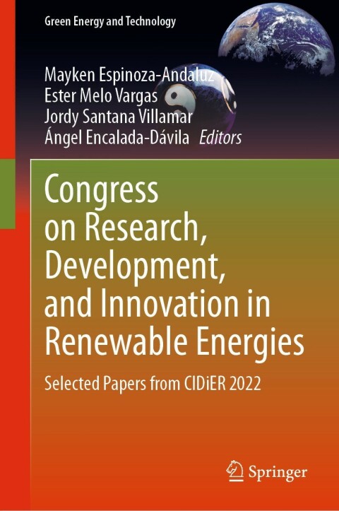 Cover image for book Congress on Research, Development, and Innovation in Renewable Energies
