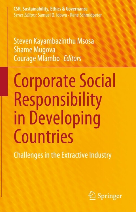 Cover image for book Corporate Social Responsibility in Developing Countries