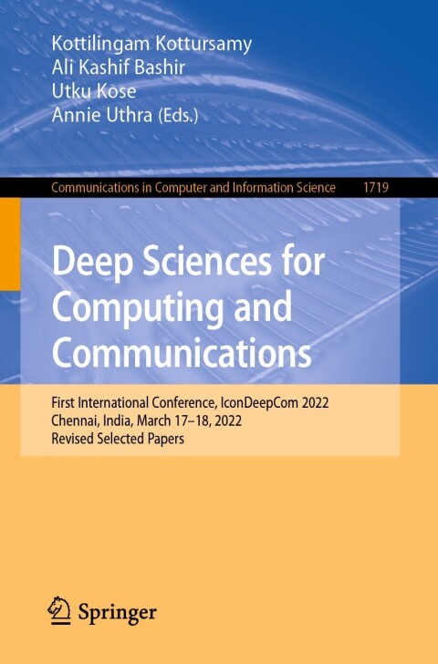 Cover image for book Deep Sciences for Computing and Communications