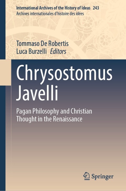 Cover image for book Chrysostomus Javelli