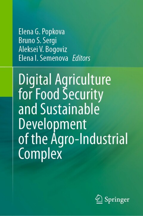 Cover image for book Digital Agriculture for Food Security and Sustainable Development of the Agro-Industrial Complex