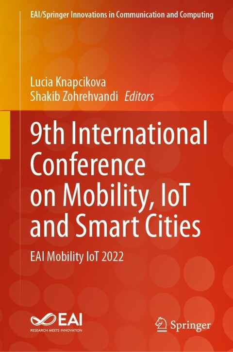 Cover image for book 9th International Conference on Mobility, IoT and Smart Cities