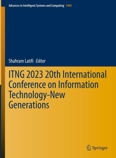 Cover image for book ITNG 2023 20th International Conference on Information Technology-New Generations