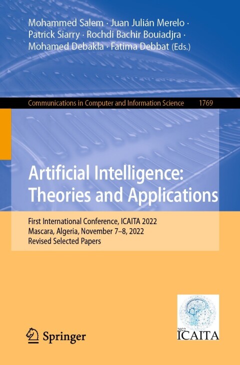 Cover image for book Artificial Intelligence: Theories and Applications