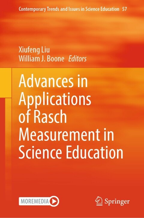 Cover image for book Advances in Applications of Rasch Measurement in Science Education