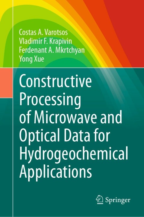 Cover image for book Constructive Processing of Microwave and Optical Data for Hydrogeochemical Applications