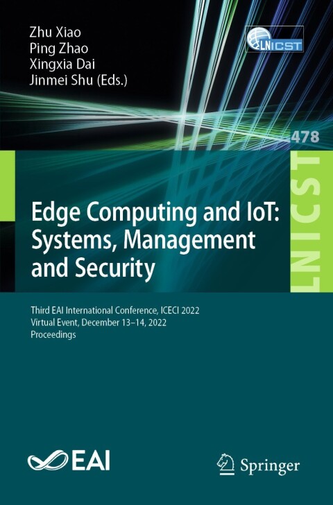 Cover image for book Edge Computing and IoT: Systems, Management and Security