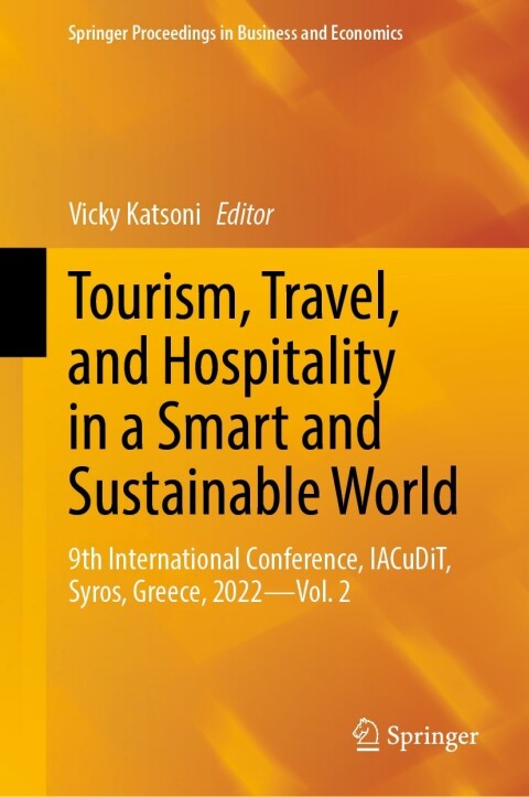 Cover image for book Tourism, Travel, and Hospitality in a Smart and Sustainable World