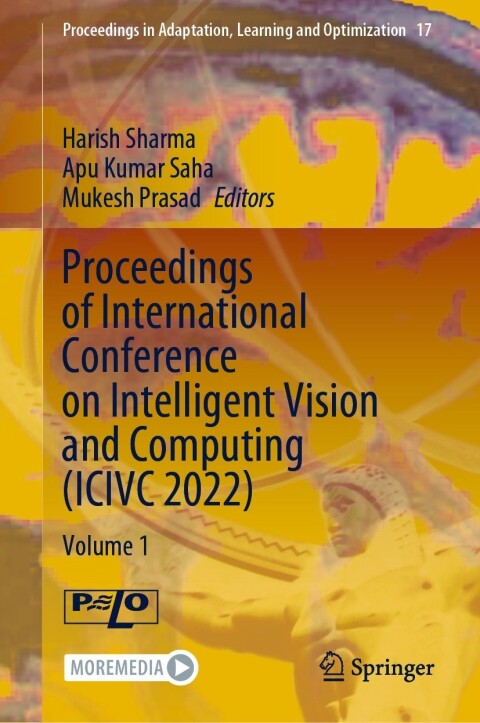 Cover image for book Proceedings of International Conference on Intelligent Vision and Computing (ICIVC 2022)
