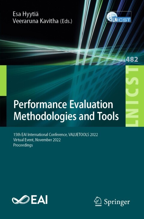 Cover image for book Performance Evaluation Methodologies and Tools