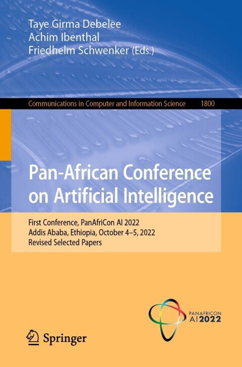 Cover image for book Pan-African Conference on Artificial Intelligence