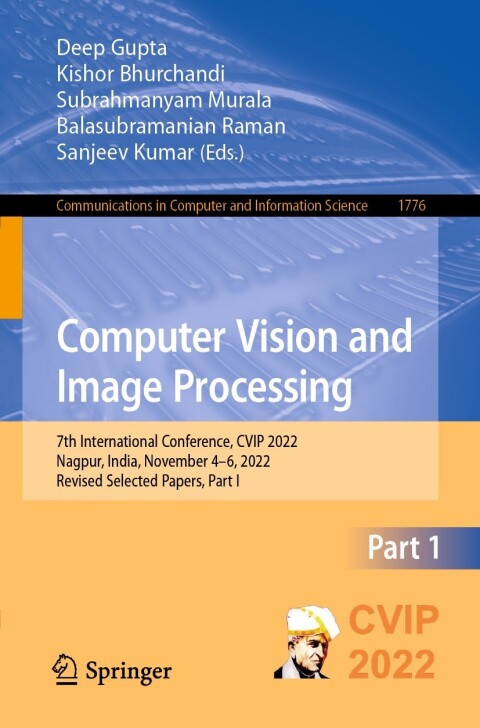 Cover image for book Computer Vision and Image Processing