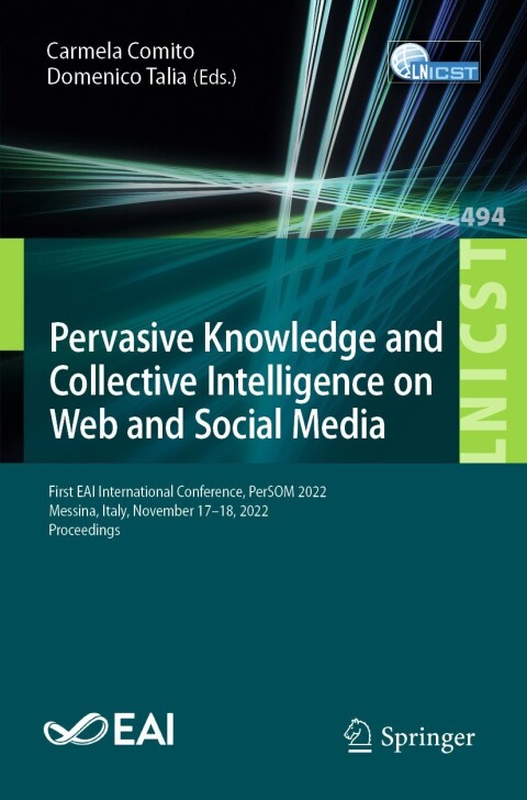 Cover image for book Pervasive Knowledge and Collective Intelligence on Web and Social Media