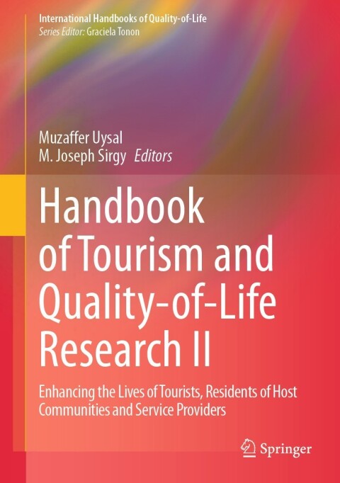 Cover image for book Handbook of Tourism and Quality-of-Life Research II