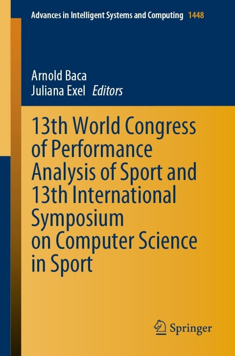 Cover image for book 13th World Congress of Performance Analysis of Sport and 13th International Symposium on Computer Science in Sport