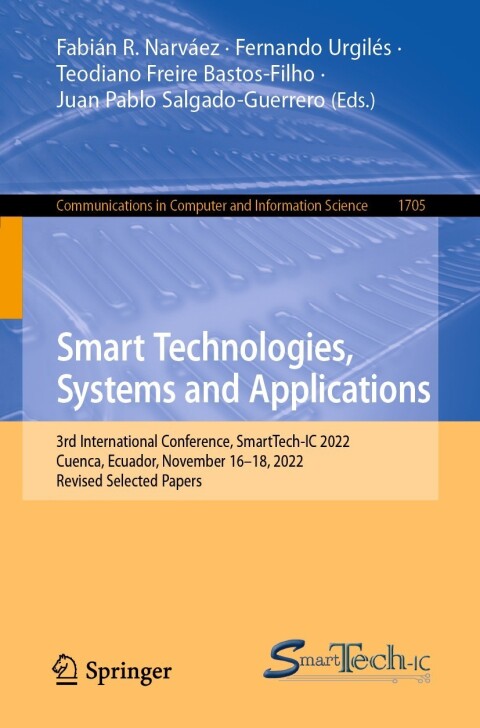 Cover image for book Smart Technologies, Systems and Applications