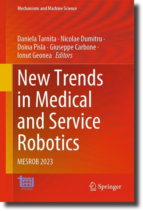Cover image for book New Trends in Medical and Service Robotics