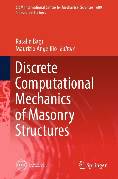 Cover image for book Discrete Computational Mechanics of Masonry Structures