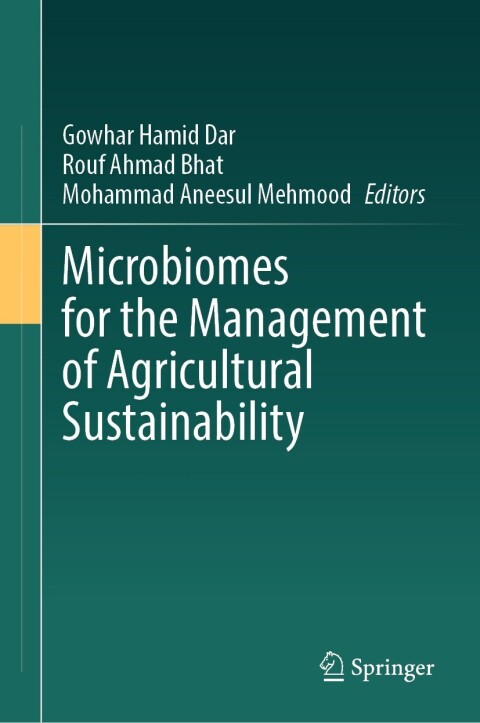 Cover image for book Microbiomes for the Management of Agricultural Sustainability